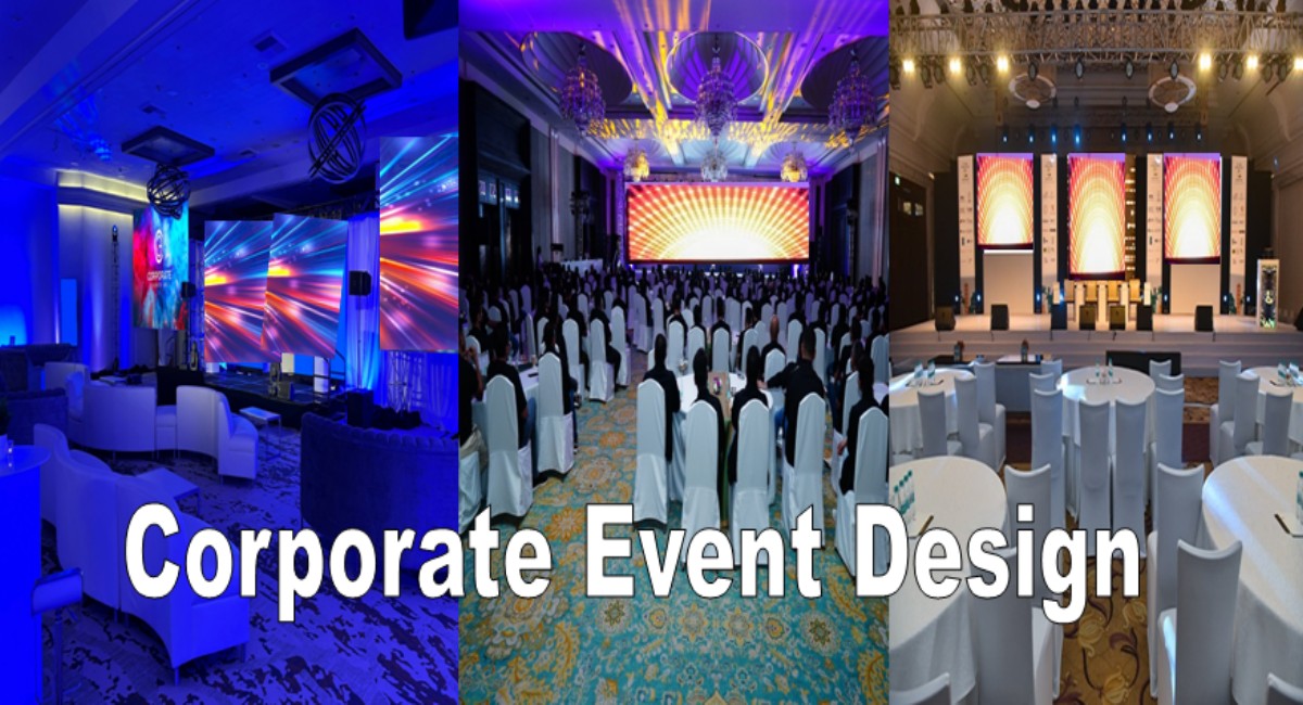 corporate event design by Unique Decorators